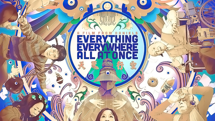 A flyer of the movie ‘Everything Everywhere All at Once’.